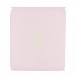 Coperta in filo rosa con orso_7524