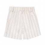 Cream striped bermuda_8917