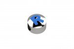 Cursor de letra azul R - Ag 925_2525
