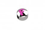 Cursor de letra rosa F - Ag 925_2499