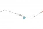 Customizable Bracelet with Turquoise Butterfly_2408
