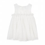 Dress with White Shantung Top and Tulle Skirt_4976