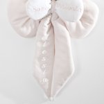 Embroidered name on the newborn door bow_2741
