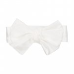 Fascia Shantung con Fiocco Bianco
 (Colore: BIANCO - Taglia: TG 2)