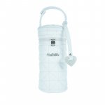 Feeding bottle holder quilted light blue_11236