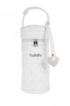 Feeding bottle holder quilted white
 (Colore: BIANCO - Taglia: UNICA)