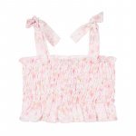 Flowered Top with Curl_4931