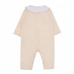 Front opening babygro with collar_11294