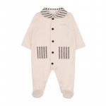 Front opening babygro with pockets_12405
