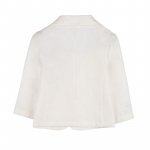 Chaqueta de lino color crema_8601