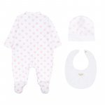 Gift package with babygro + hat + bib_8611