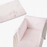 Gift Promo: Bed Duvet set 4 pcs + Bed sheets - Fiocco pink_3461