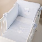 Gift Promo: Toffy Bed + Light blue Bow Duvet Set + Matress_738