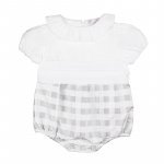 Gray romper
 (01 MESE)