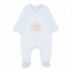 Light-blue Babygro with Teddy_5414