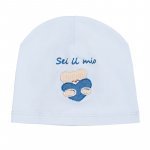 Light-blue Jersey Hat with Teddy_4402
