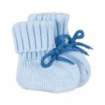 Light-blue Knitted Socks_4313