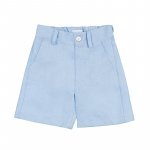 Light blue linen bermuda
 (03 MESI)