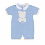 Light blue romper with wire bear
 (12 MESI)