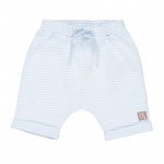 Light-blue Striped Shorts_4260