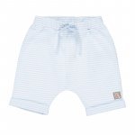 Light-blue Striped Shorts_4260