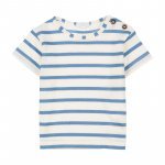 Light Blue Striped T-Shirt
 (Colore: AZZURRO - Taglia: 06 MESI)