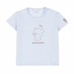 Light-blue T-shirt with Teddy_4256