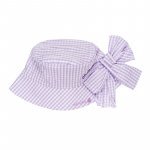 Lilac Checked Hat_4729