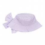 Lilac Checked Hat_4730