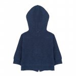 Maglia con Zip e Cappuccio Blu_4281