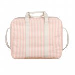 Momm bag in pink canvas_9208