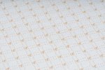 Muslin all over lettering 80x80 light blue_11222