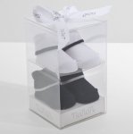 Socken Set 2 Blau und Weiß mit Streifen_3193