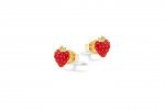 Boucles d'oreilles Fraises Argent_9311