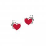 Orecchino Cuore Ag 925
 (Colore: ARGENTO - Taglia: UNICA)