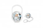 Pacifier Holder Set - Lightblue
 (Colore: ARGENTO - Taglia: UNICA)