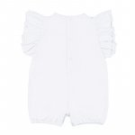 Pagliaccetto con Orso Jersey Bianco_5333