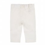 Pantaloni in lino panna_7657