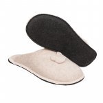 Zapatilla de crema_7413