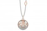 Pendant with boule charm and heart and bear shaped decorations_2470