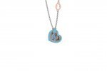 Pendente cuore azzurro_7212