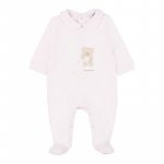 Pink Babygro with Bear and Moon_960