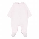 Pink Babygro with Bear and Moon_961