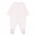 Pink Babygro with Teddy_5408