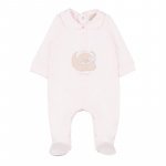 Pink Babygro with Teddy_5409
