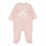 Pink Babygro with Teddy Bear_1382