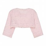 Pink cardigan with rose_8204