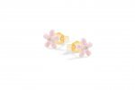 Pink Daisies Earrings in Silver
 (Colore: ARGENTO - Taglia: UNICA)
