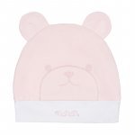 Pink hat with bear and ears_8695