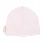 Pink Jersey Hat with Roses_4904